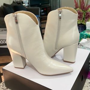 - Nine West ghost women’s block heel ankle boots